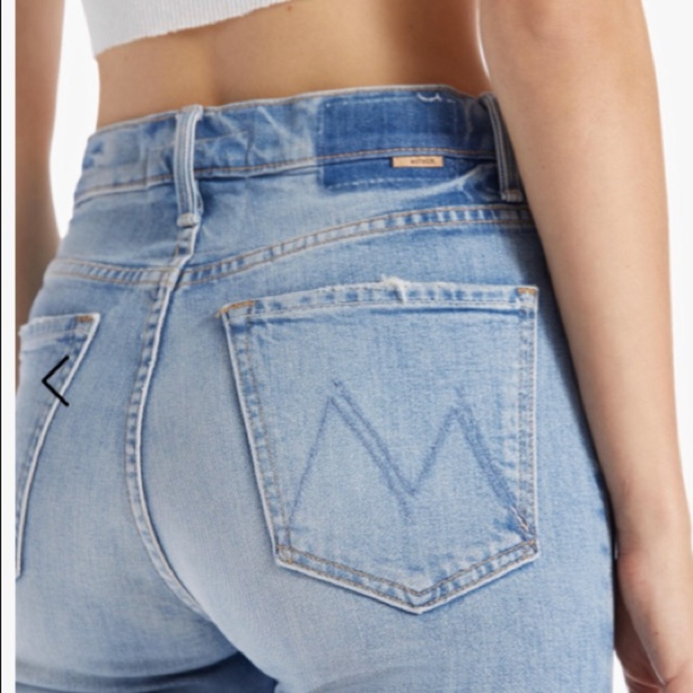 MOTHER Superior $248 The Tripper I Confess High waist Straight Jeans size 27